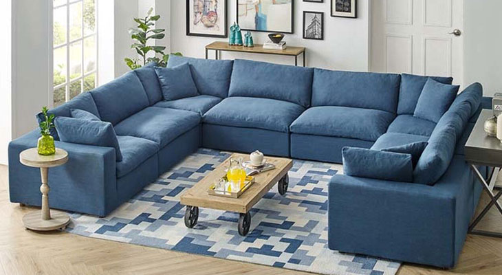 7 Seater Sofa Dealers & Manufacturers 
